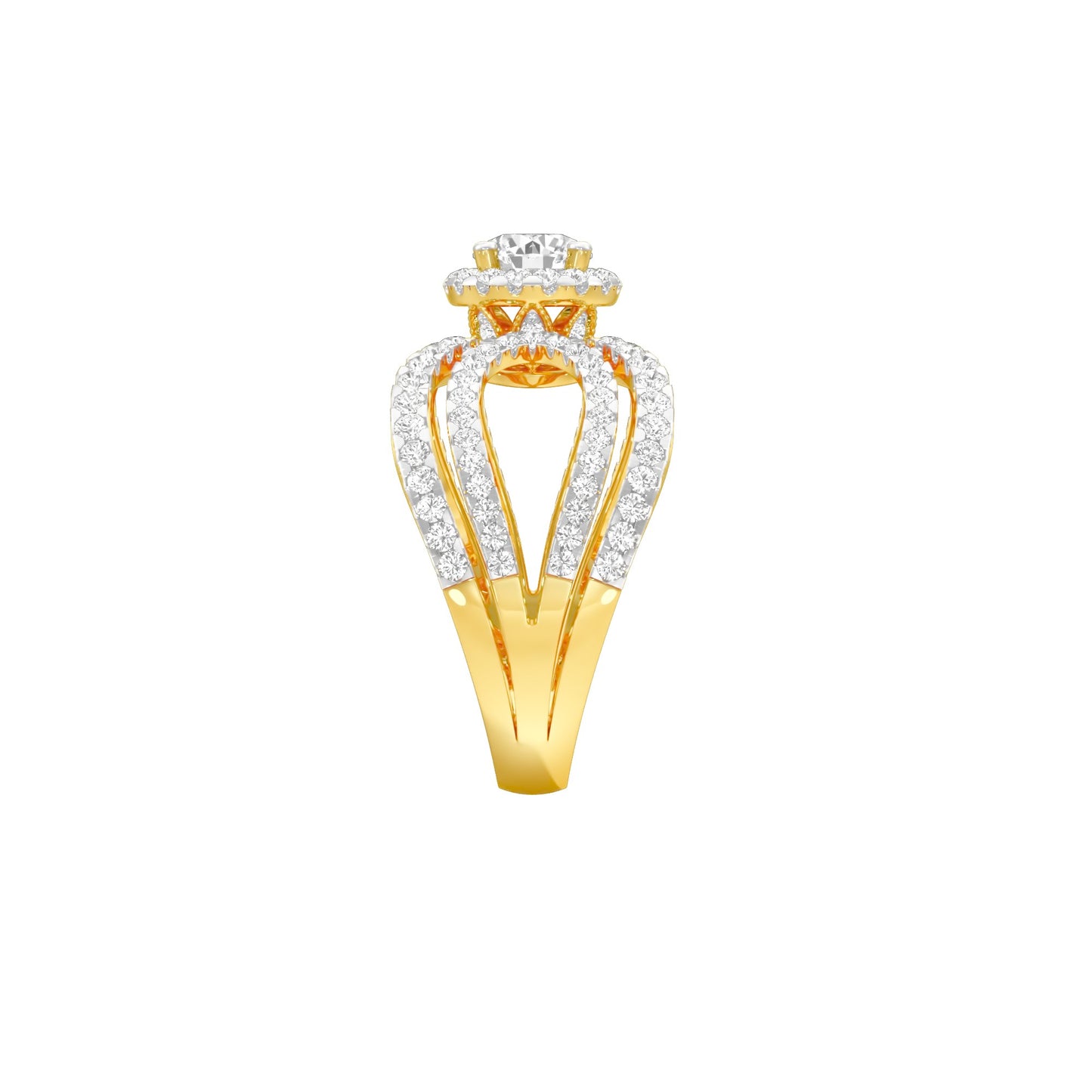 DLR001808 18 KT / Yellow Gold / 22