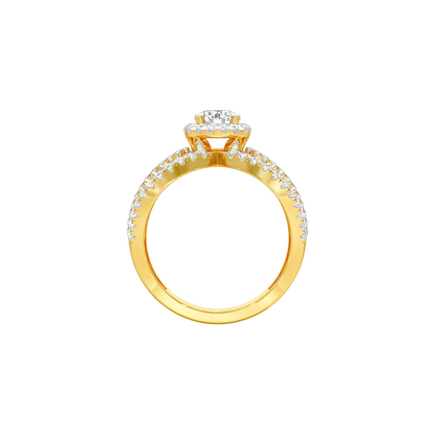 DLR001808 18 KT / Yellow Gold / 22