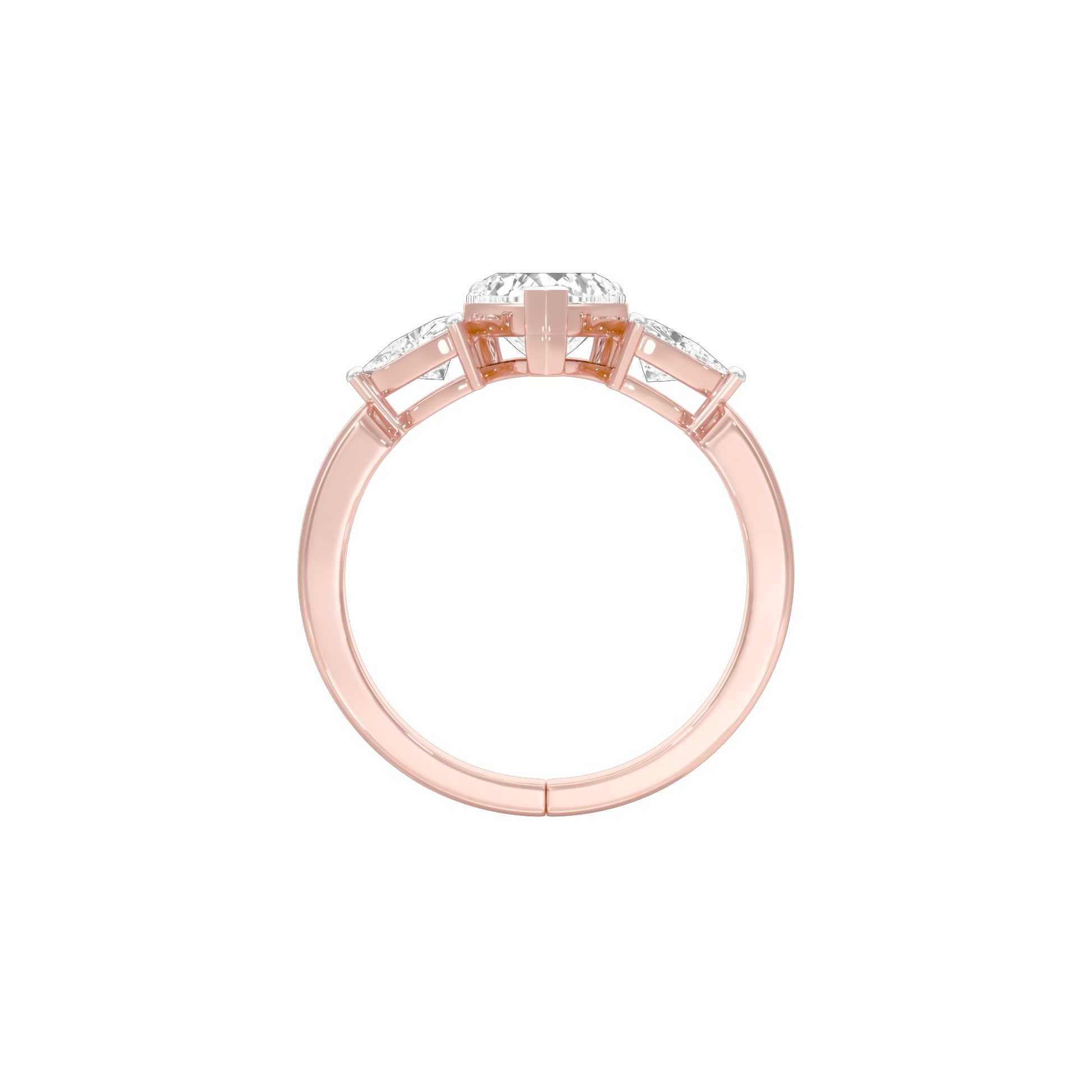 DLR001809 18 KT / Rose Gold / 22