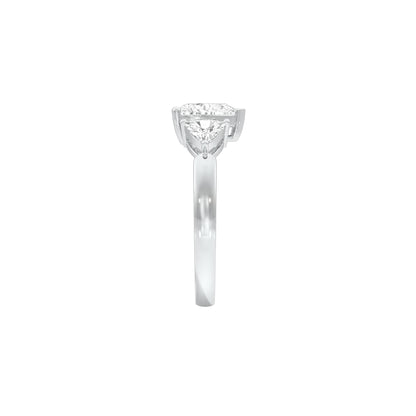 DLR001809 18 KT / White Gold / 22