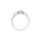 DLR001809 18 KT / White Gold / 22