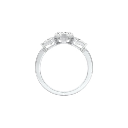 DLR001809 18 KT / White Gold / 22