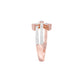 Jubilee Sparkle Diamond Ring 18 KT / Rose Gold / 18