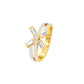 Jubilee Sparkle Diamond Ring 18 KT / Yellow Gold / 18