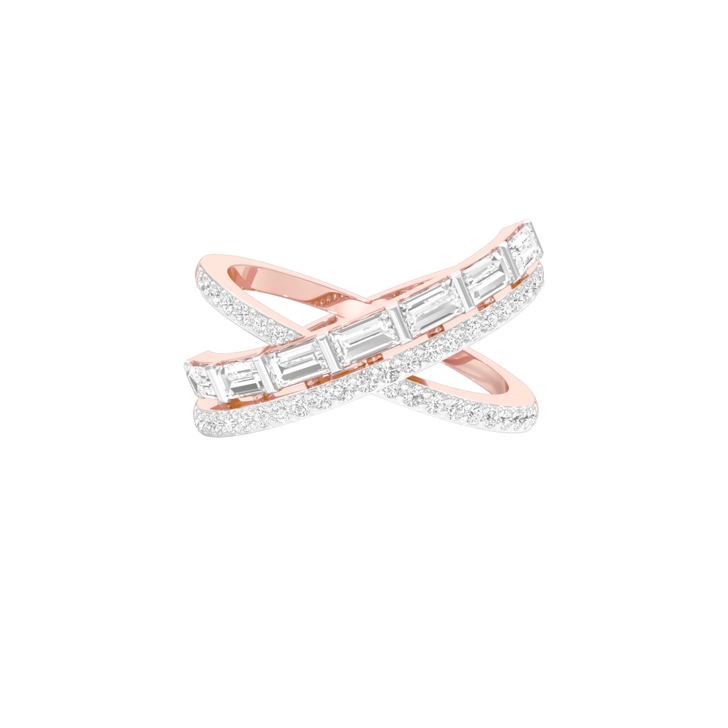 DLR001814 18 KT / Rose Gold / 22