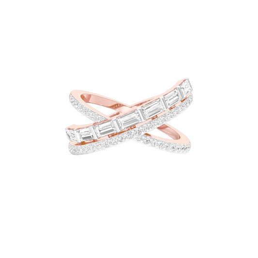 DLR001814 18 KT / Rose Gold / 22