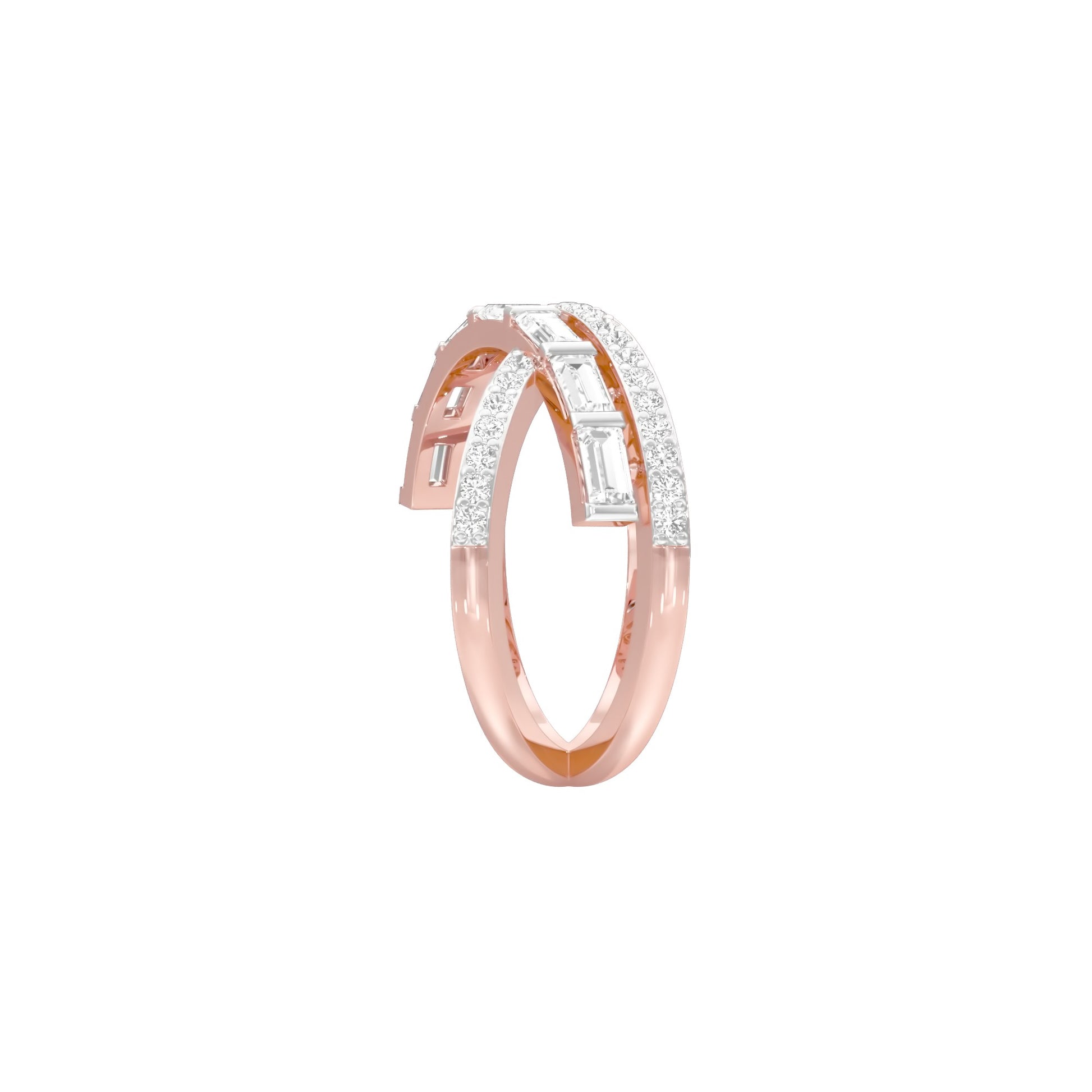 DLR001814 18 KT / Rose Gold / 22