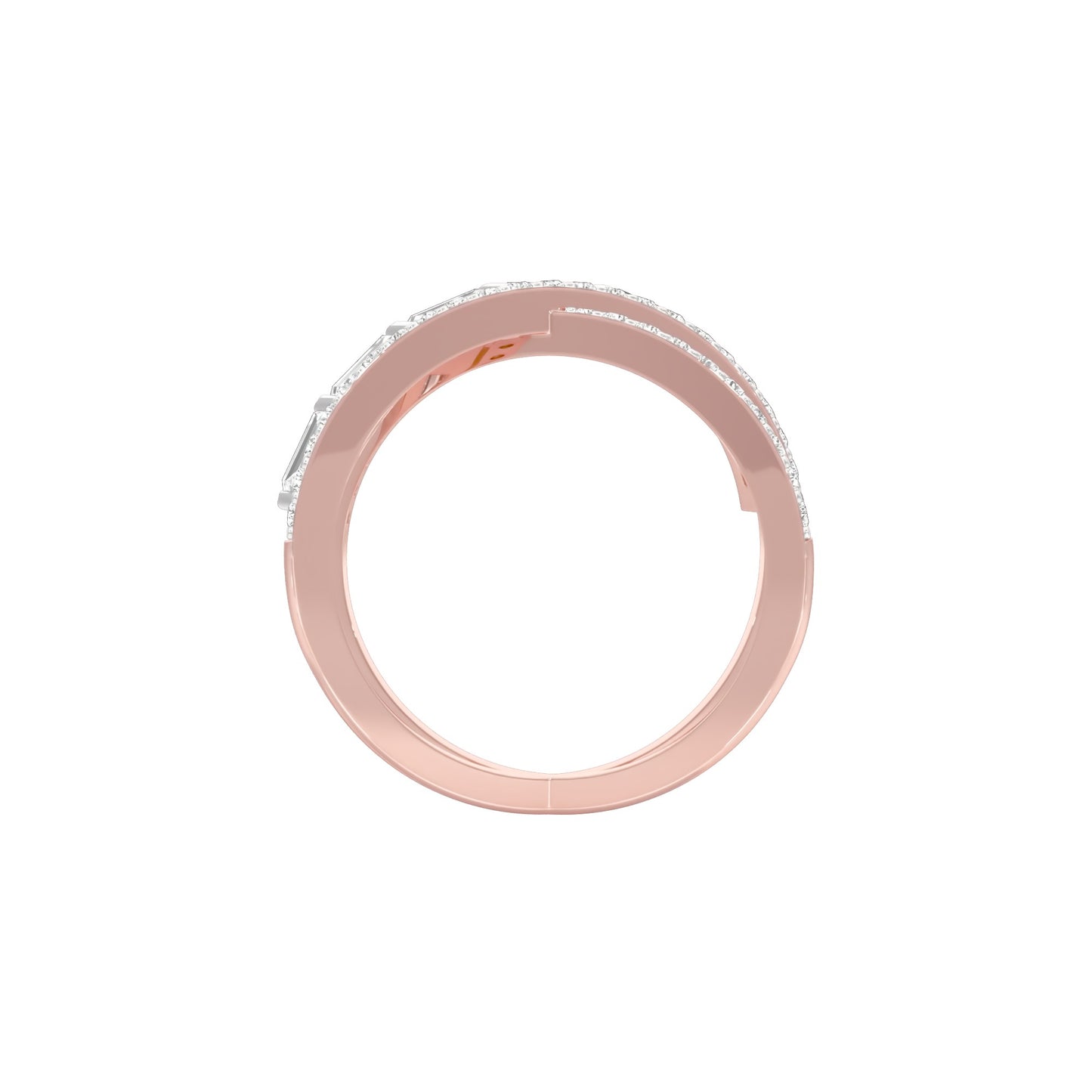 DLR001814 18 KT / Rose Gold / 22