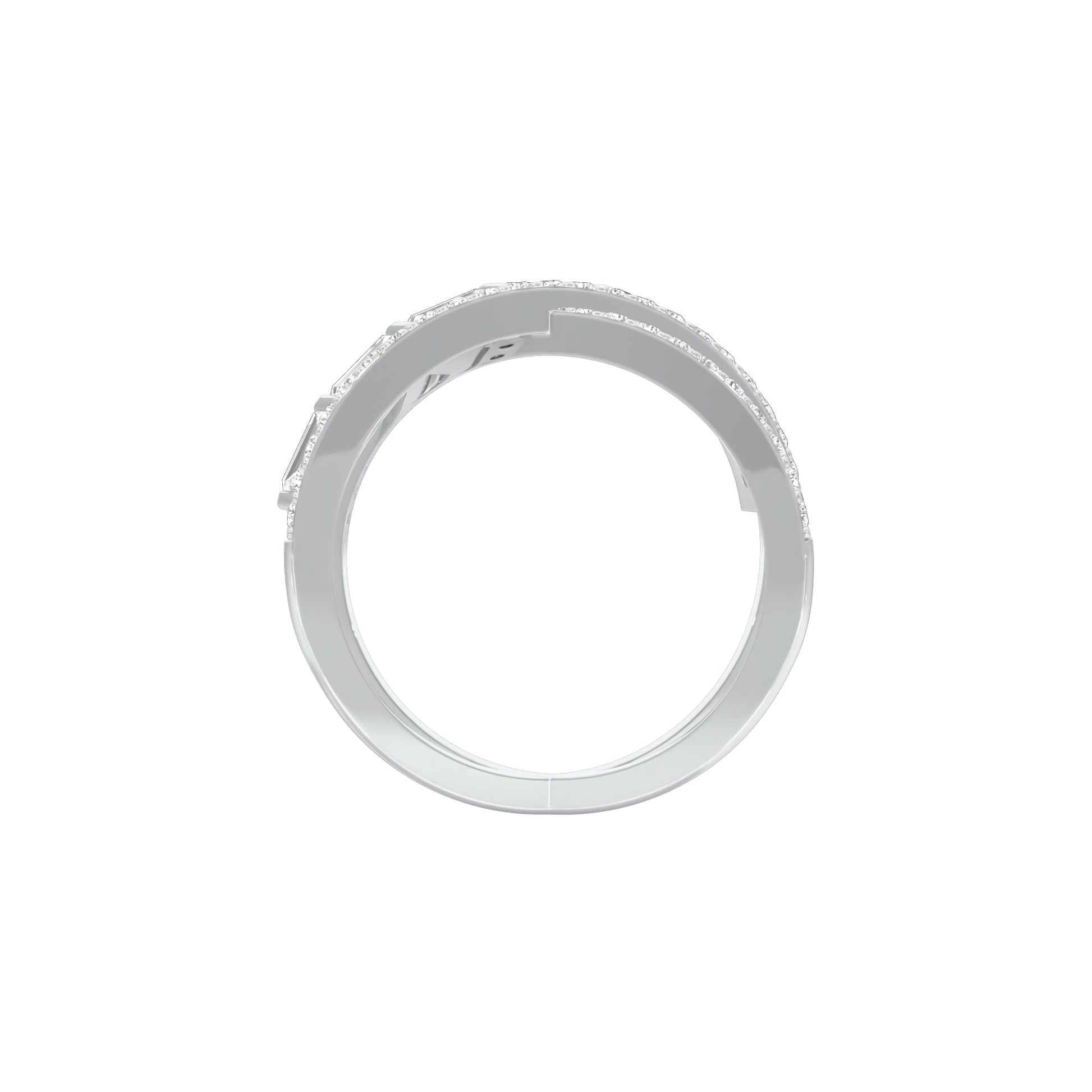DLR001814 18 KT / White Gold / 22