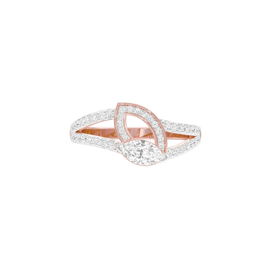 DLR001815 18 KT / Rose Gold / 22