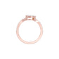 DLR001815 18 KT / Rose Gold / 22