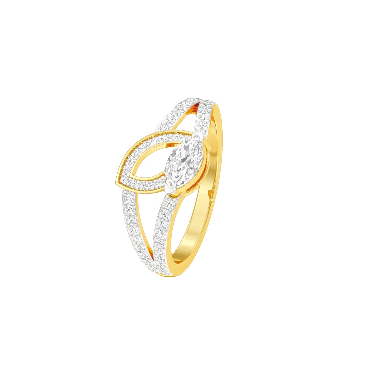 DLR001815 18 KT / Yellow Gold / 22