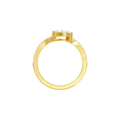 DLR001815 18 KT / Yellow Gold / 22