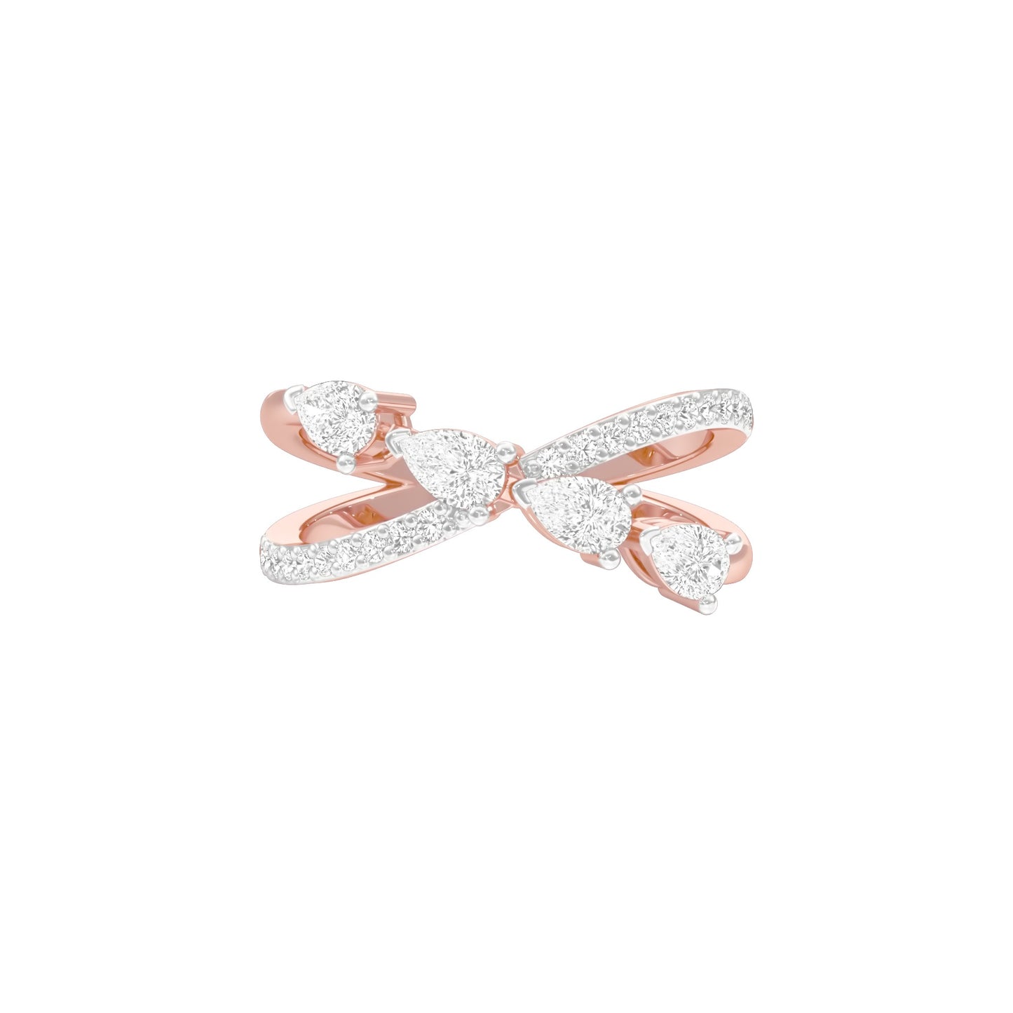 DLR001816 18 KT / Rose Gold / 22