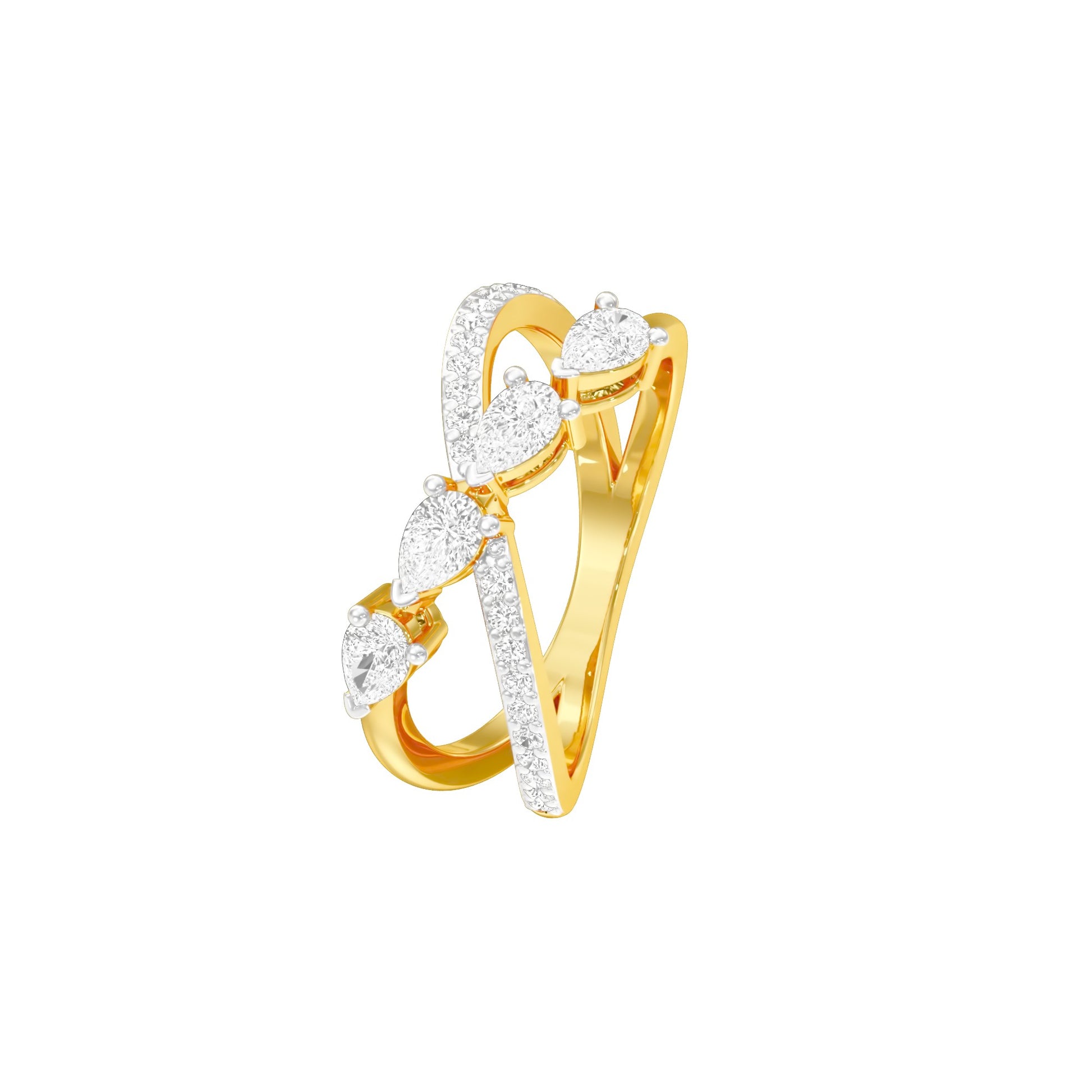 DLR001816 18 KT / Yellow Gold / 22