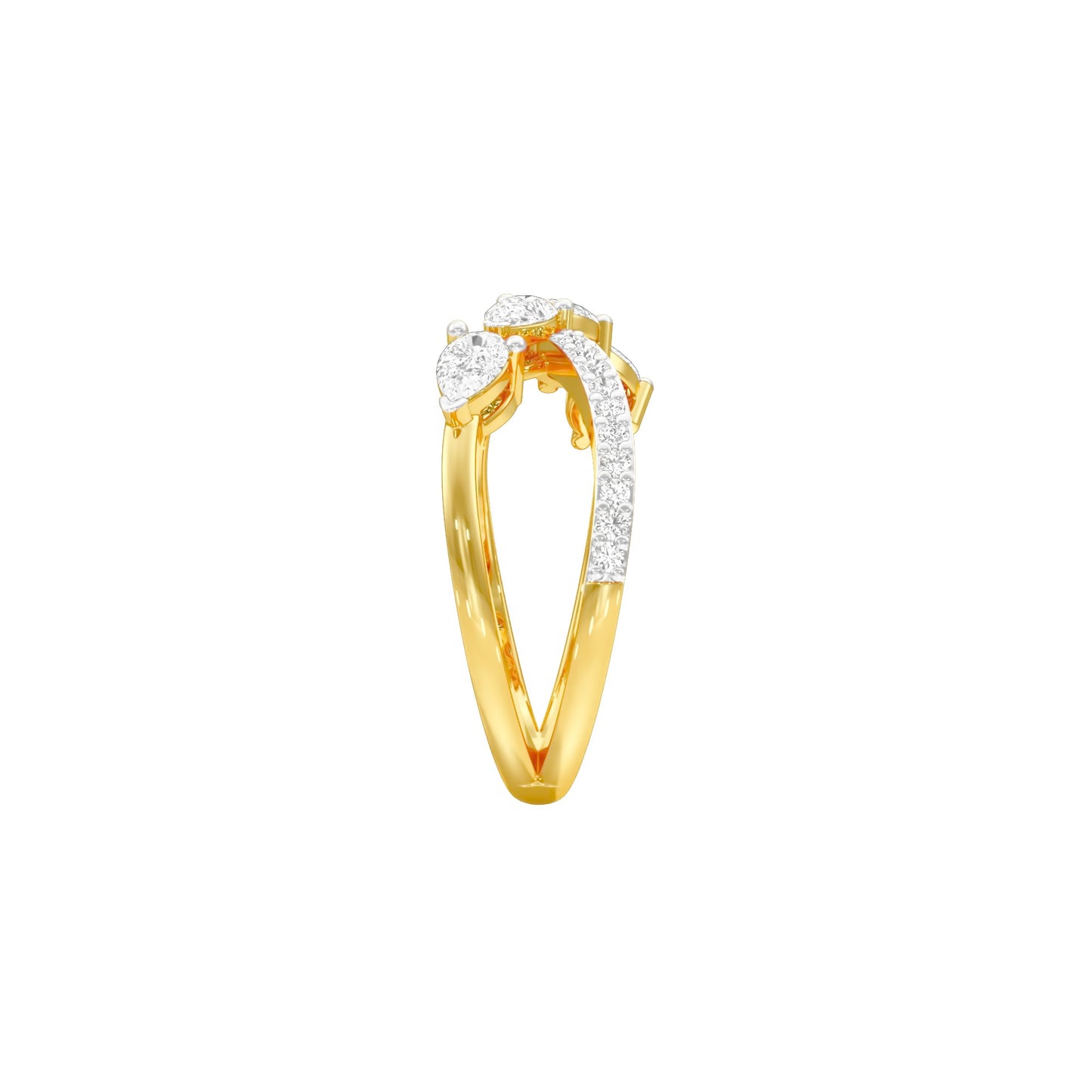 DLR001816 18 KT / Yellow Gold / 22
