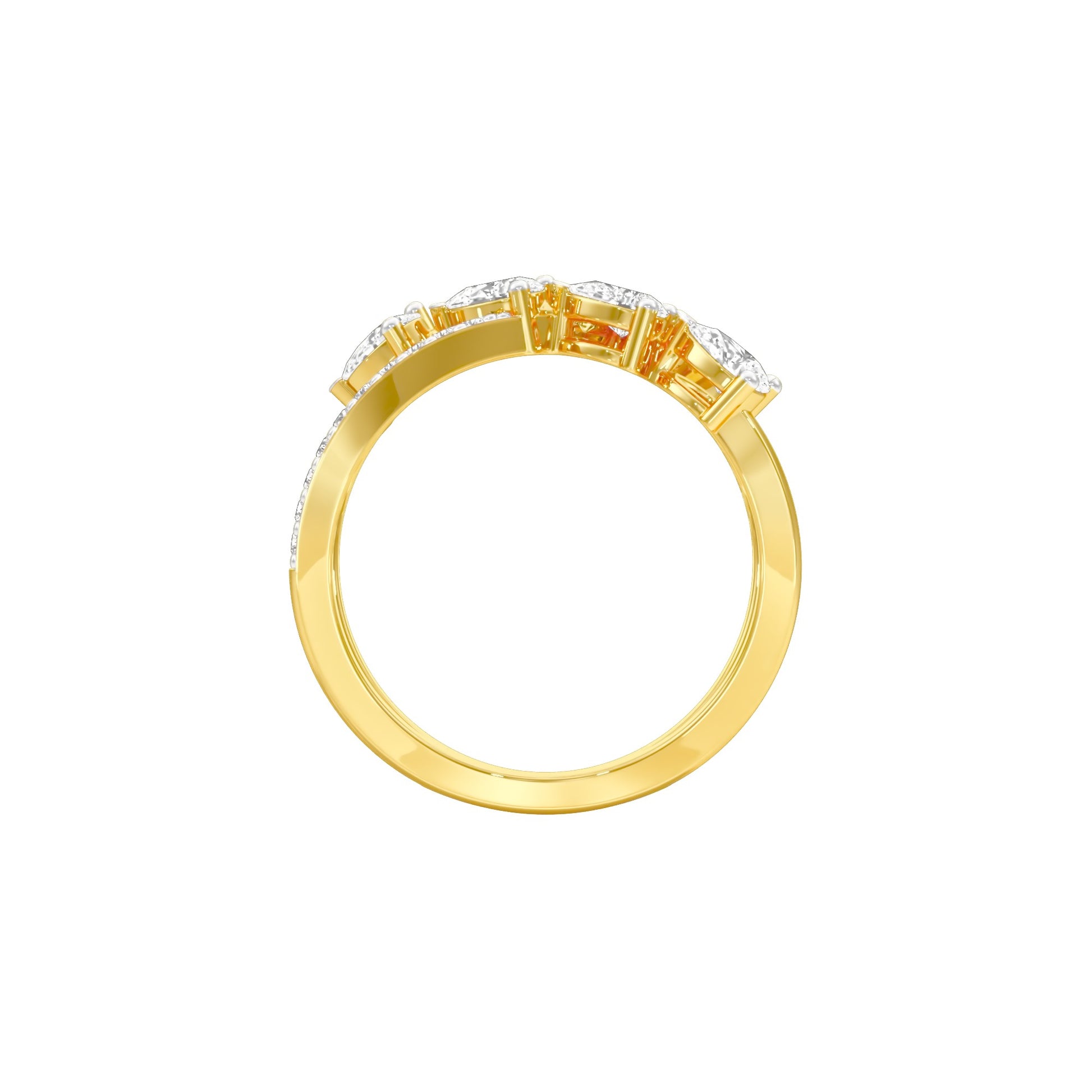 DLR001816 18 KT / Yellow Gold / 22
