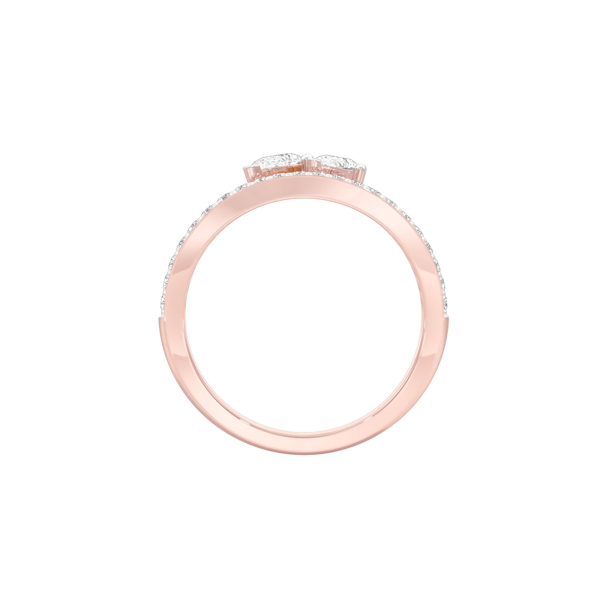 DLR001817 18 KT / Rose Gold / 22