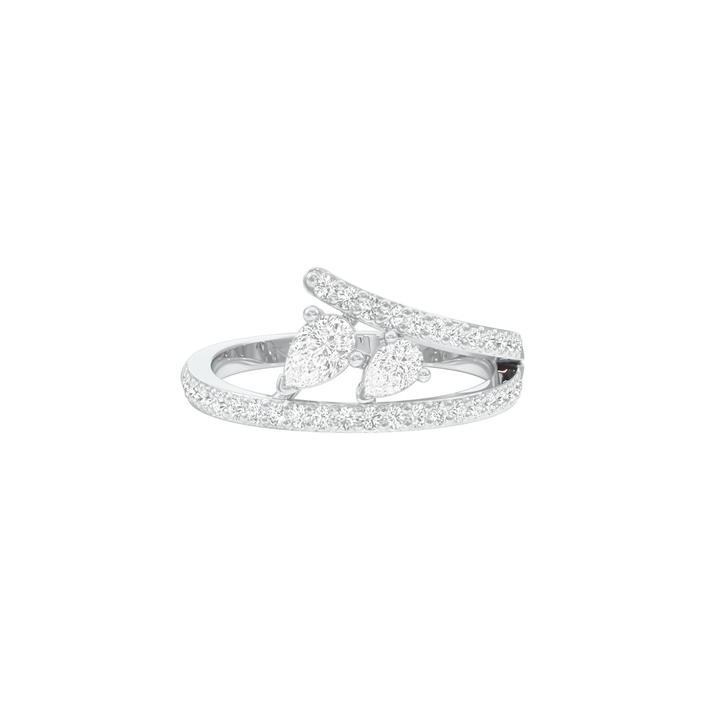DLR001817 18 KT / White Gold / 22
