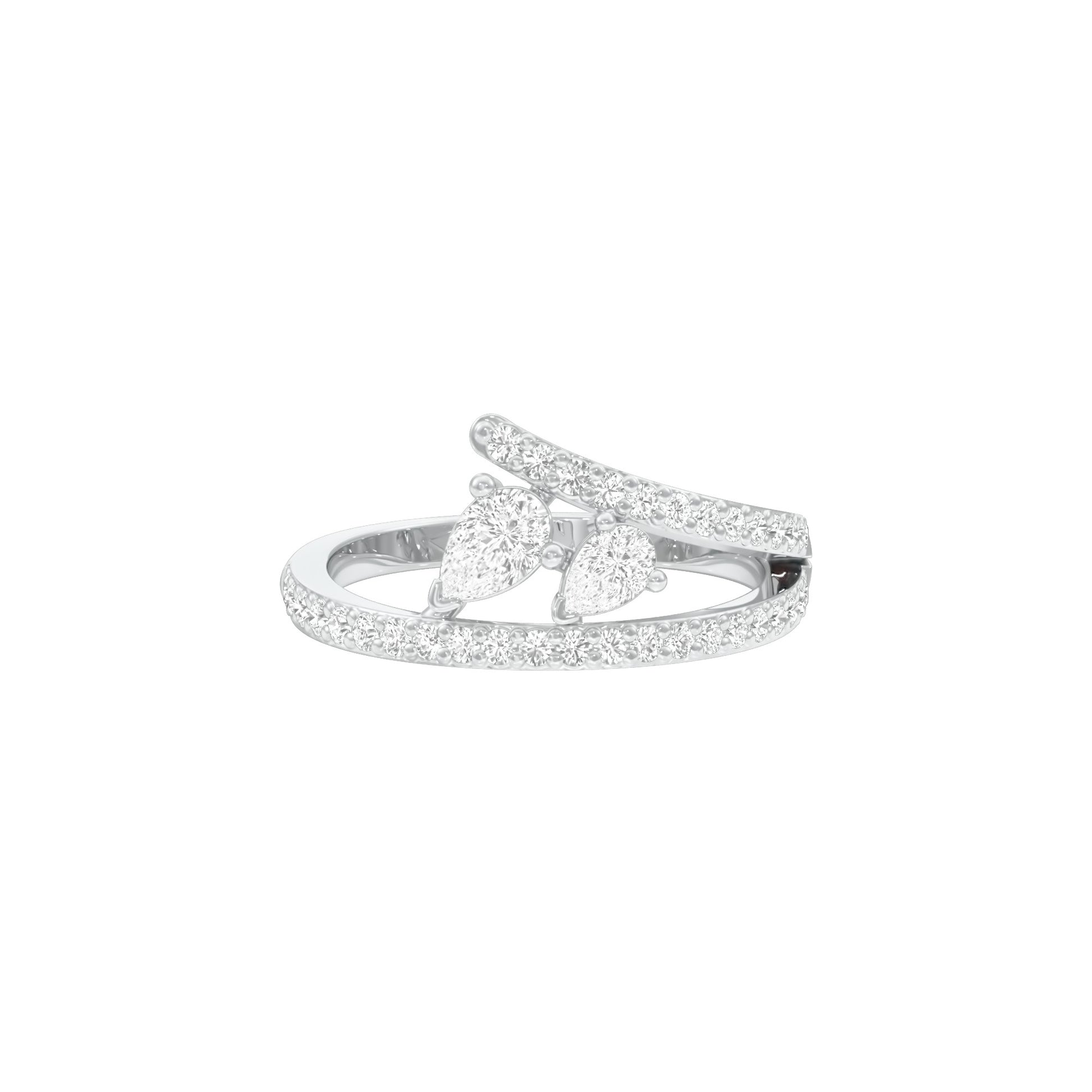 DLR001817 18 KT / White Gold / 22