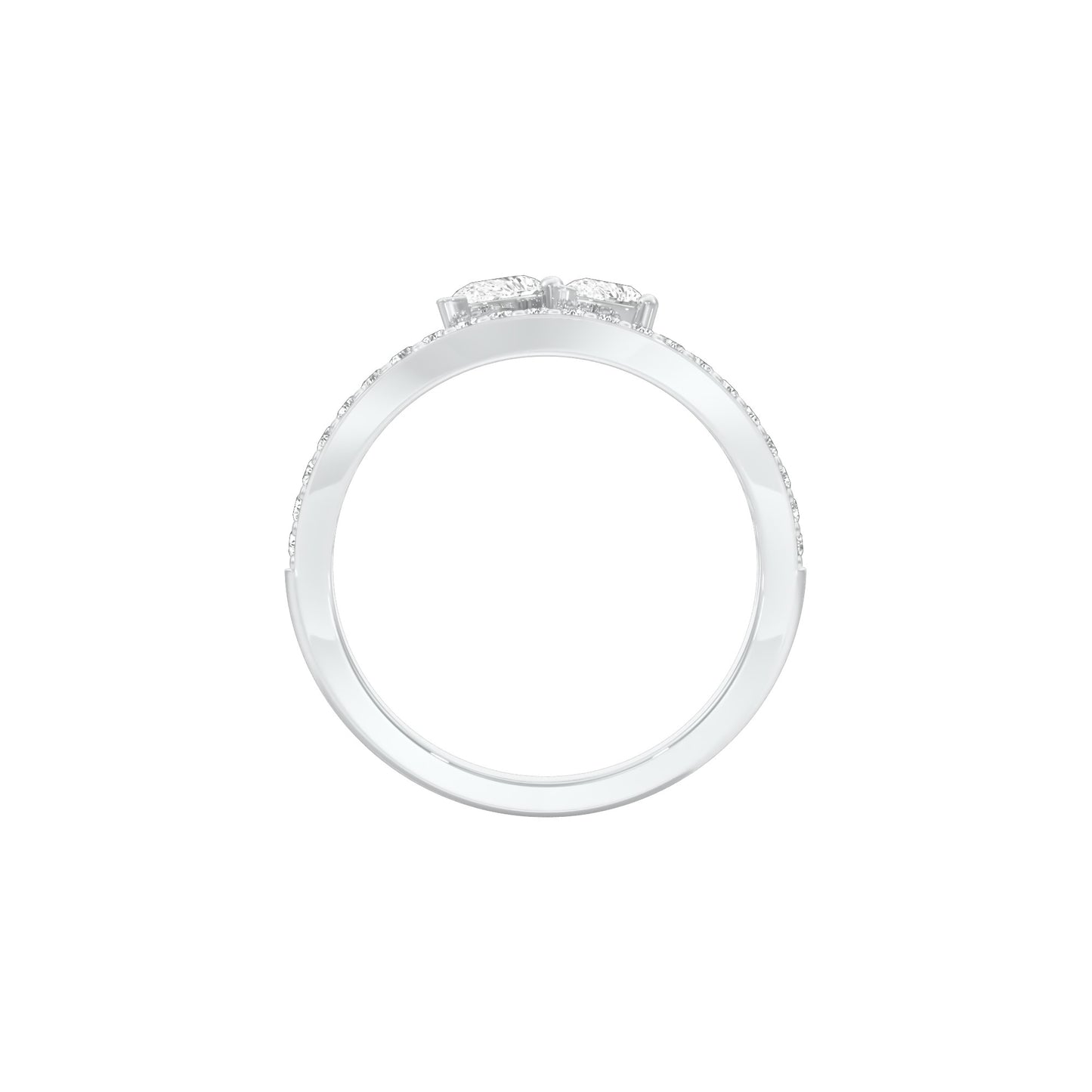 DLR001817 18 KT / White Gold / 22
