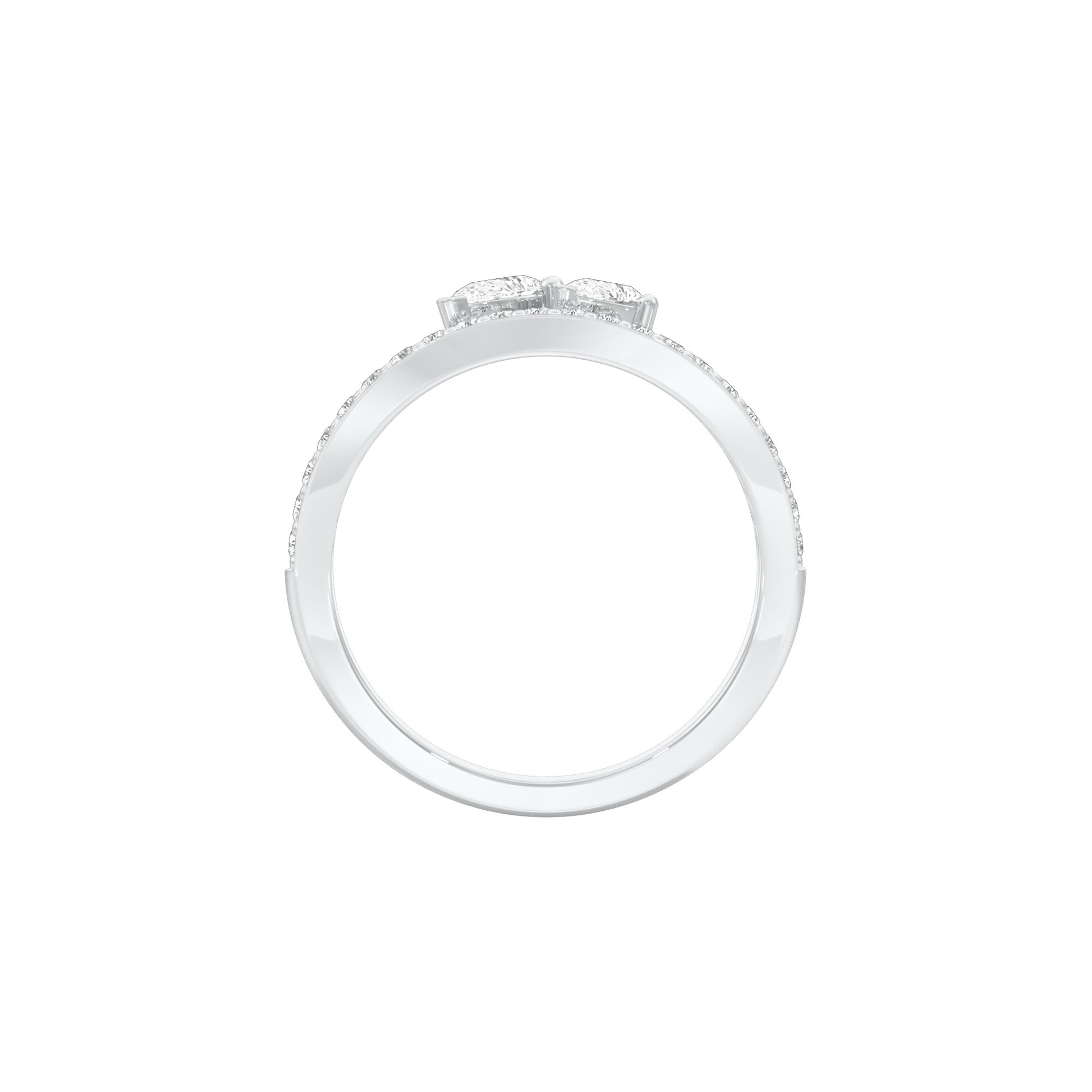 DLR001817 18 KT / White Gold / 22