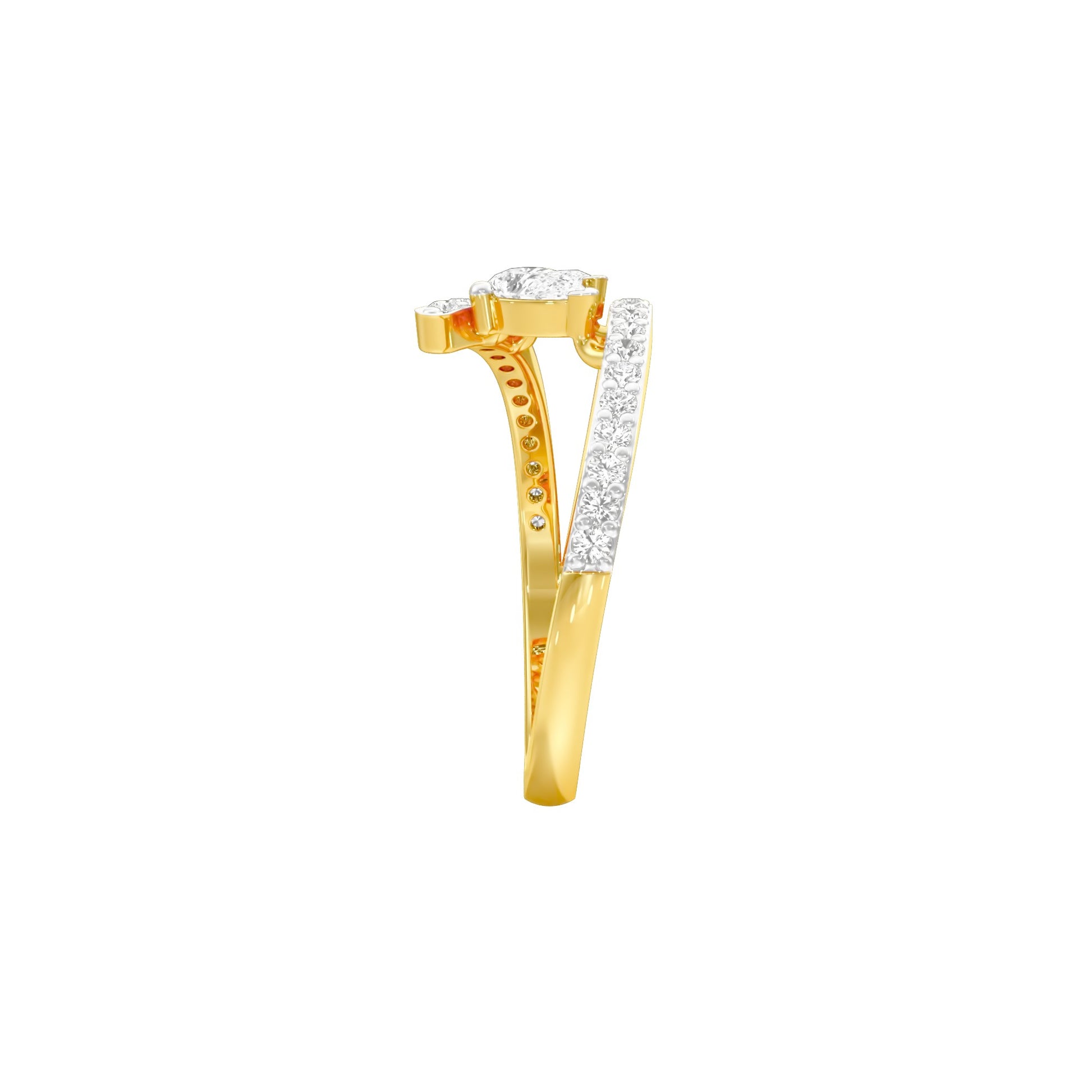 DLR001817 18 KT / Yellow Gold / 22