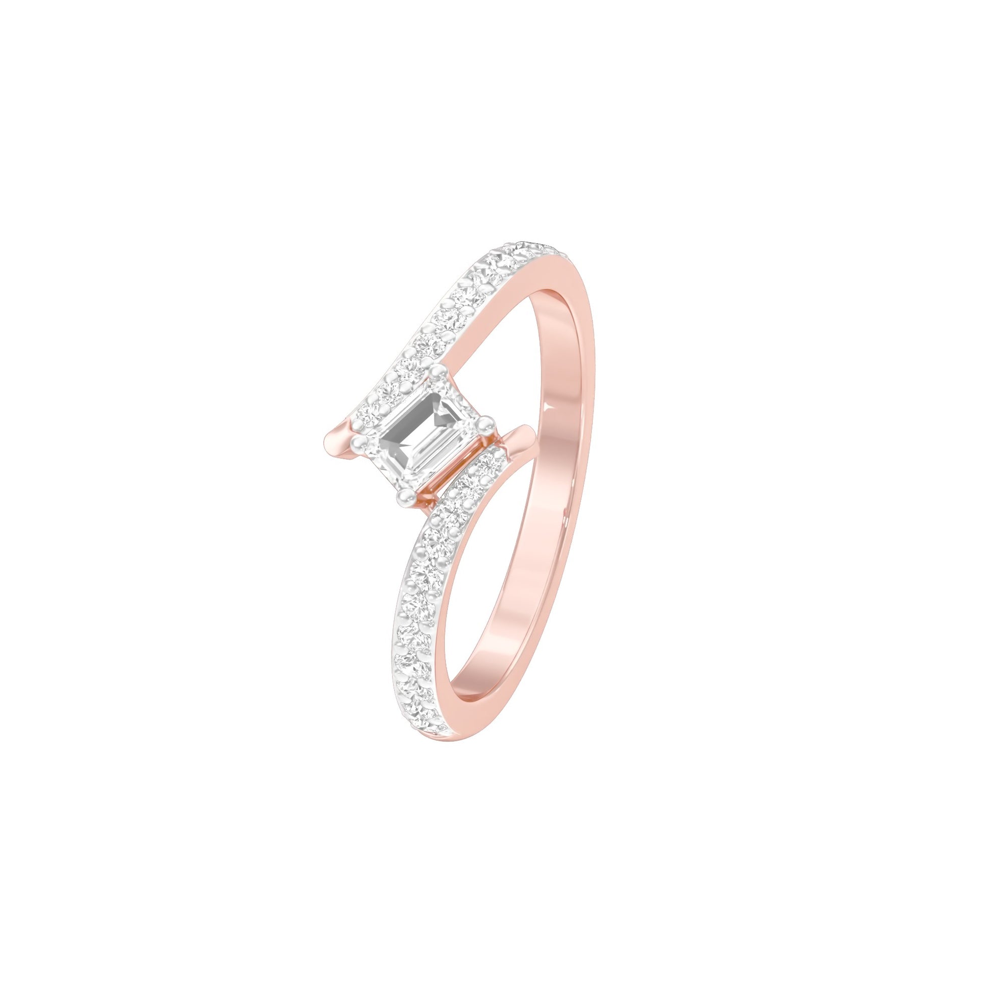 DLR001818 18 KT / Rose Gold / 22