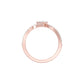 DLR001818 18 KT / Rose Gold / 22