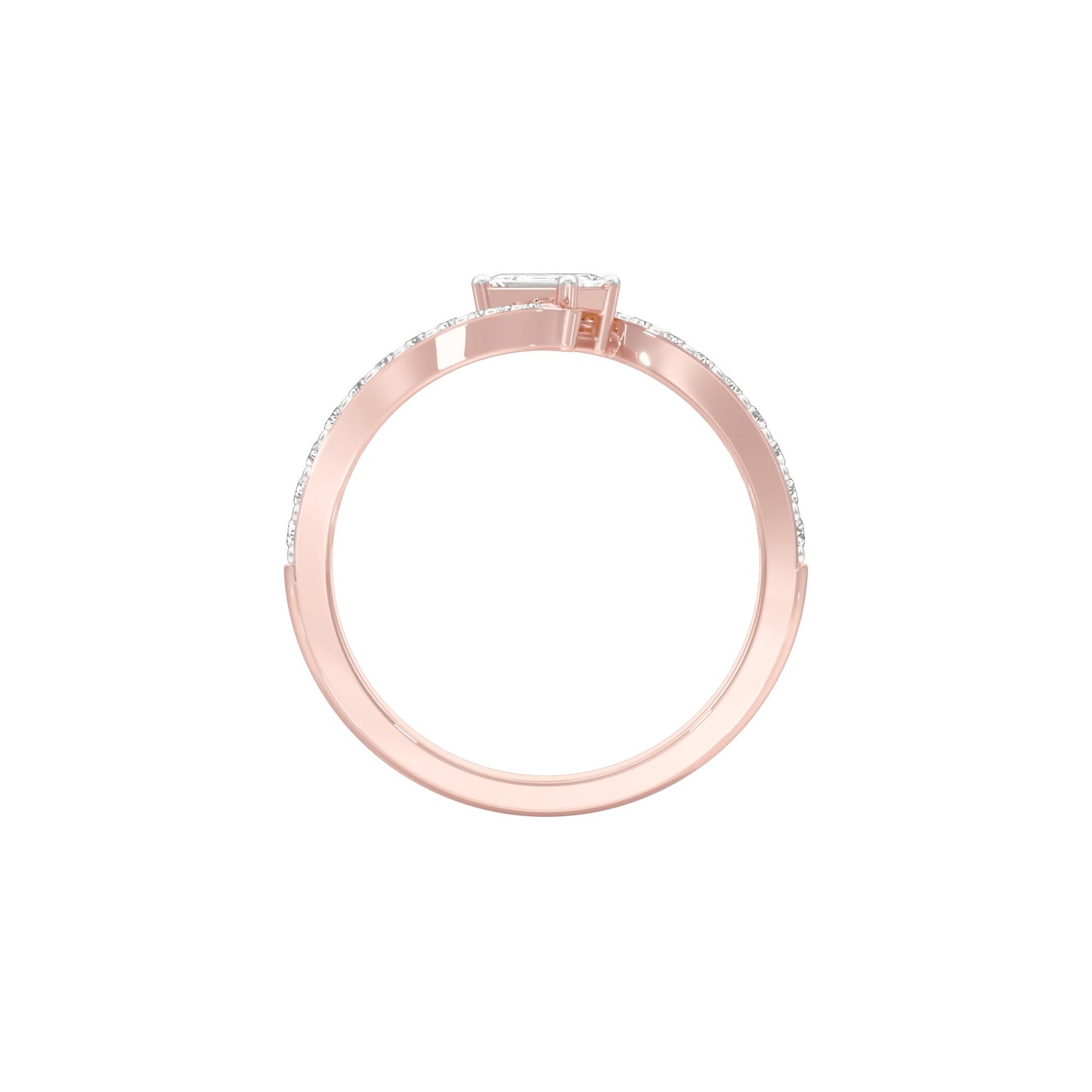 DLR001818 18 KT / Rose Gold / 22