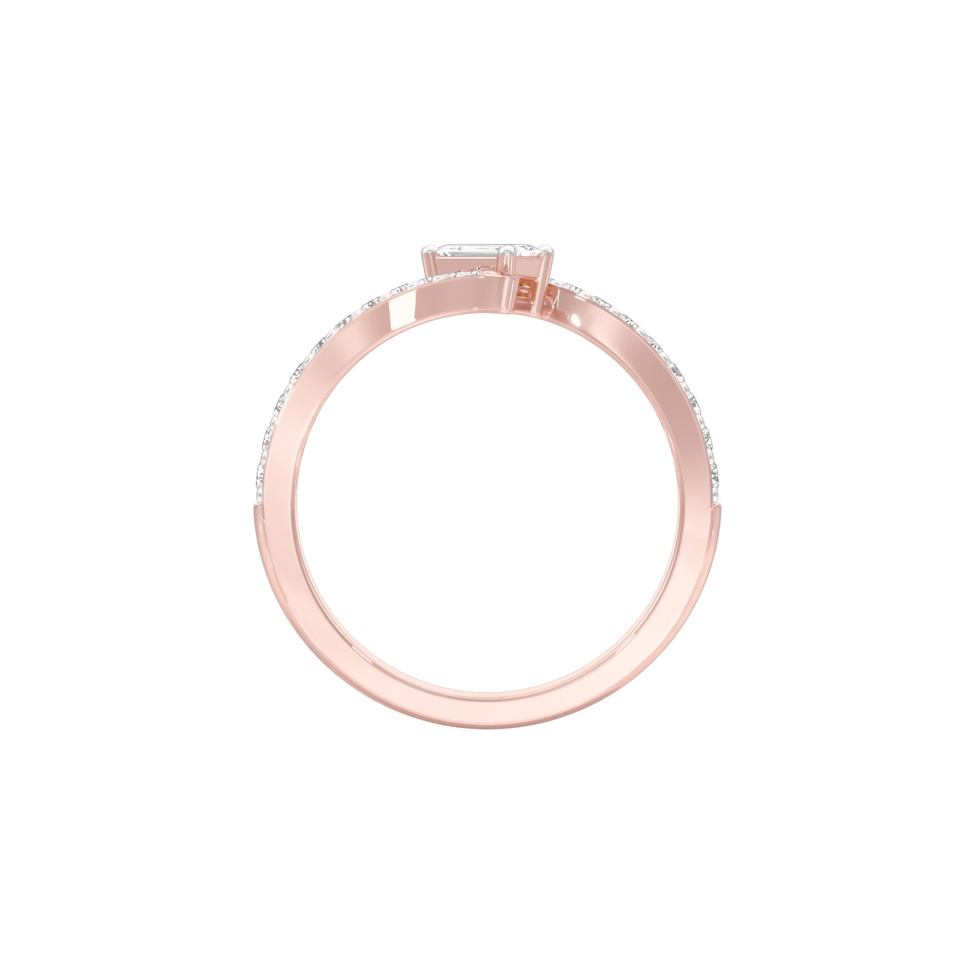 DLR001818 18 KT / Rose Gold / 22