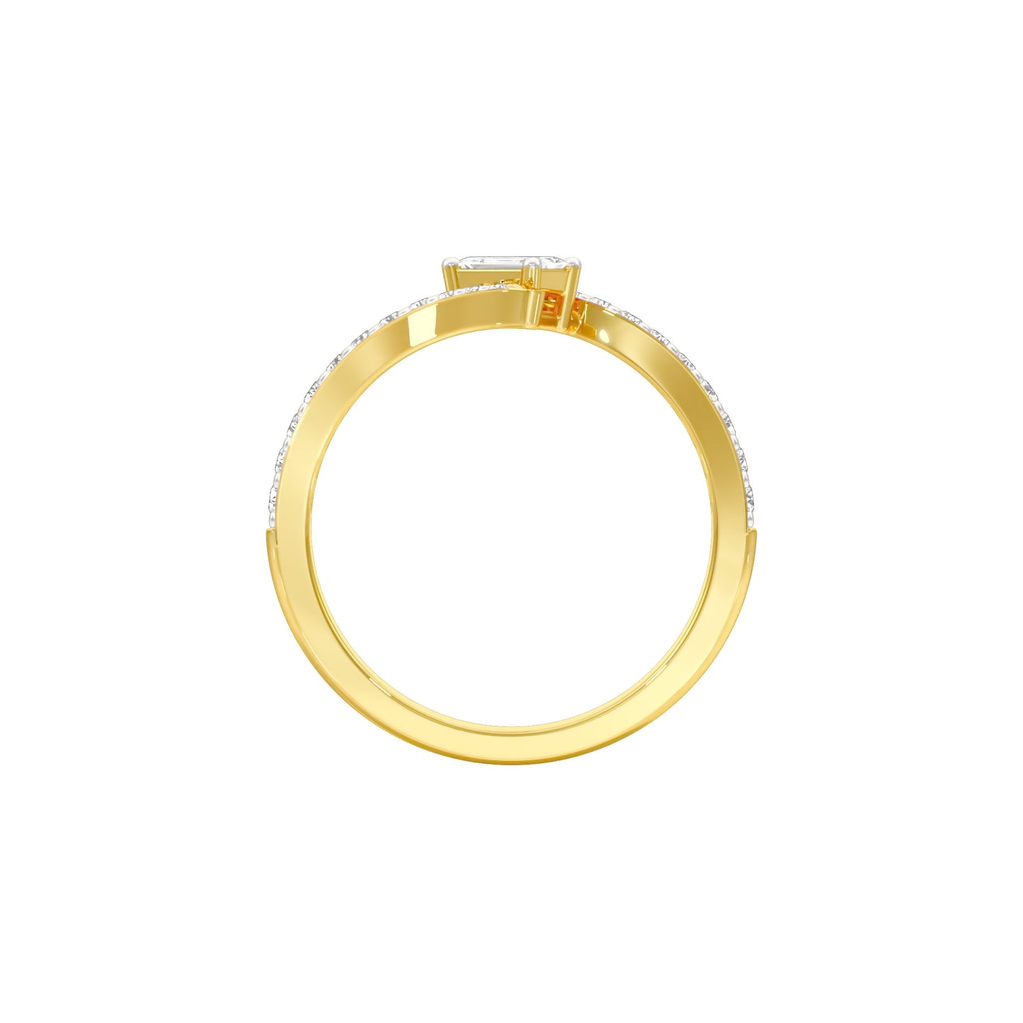 DLR001818 18 KT / Yellow Gold / 22