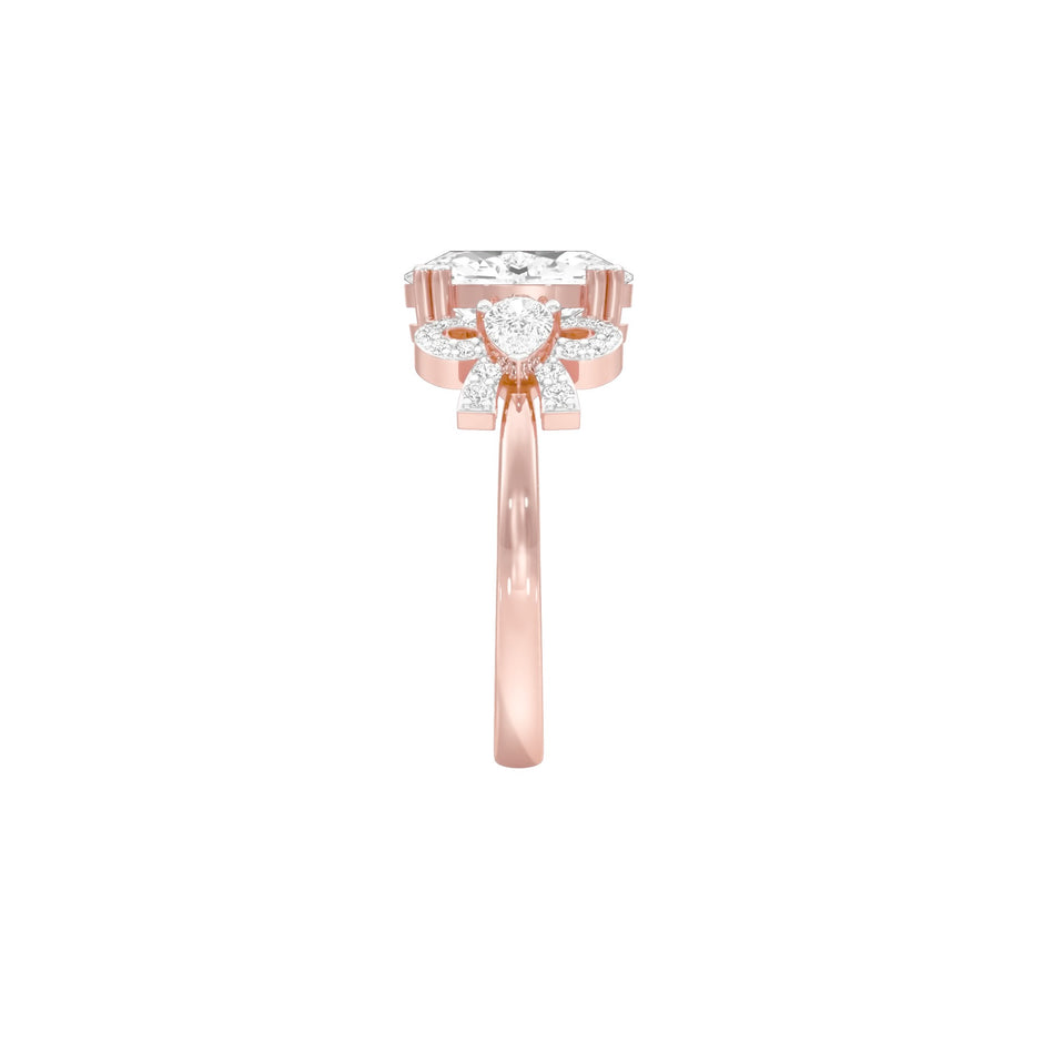 DLR001822 18 KT / Rose Gold / 22