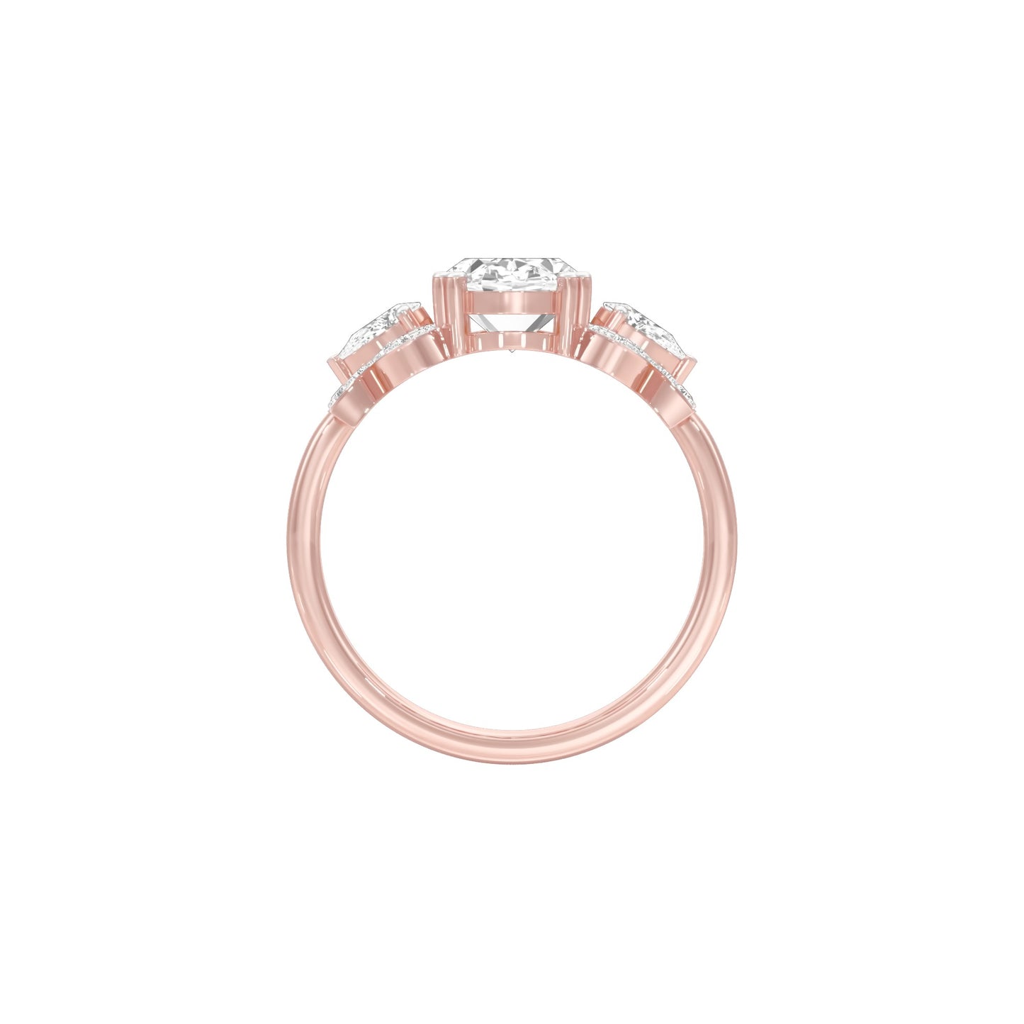 DLR001822 18 KT / Rose Gold / 22