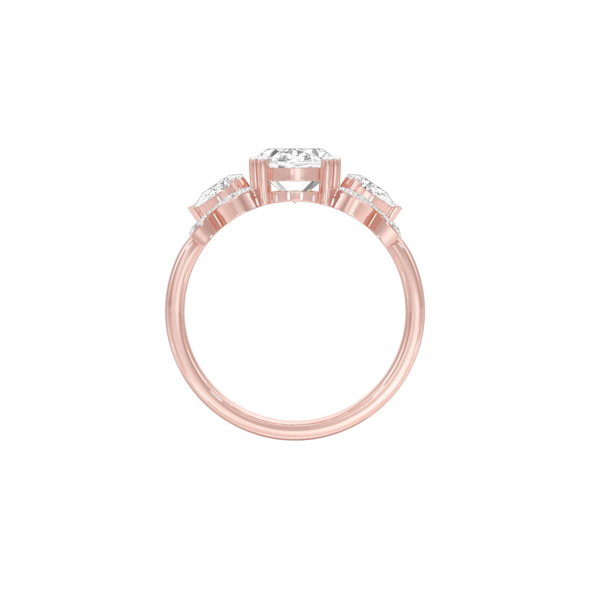 DLR001822 18 KT / Rose Gold / 22
