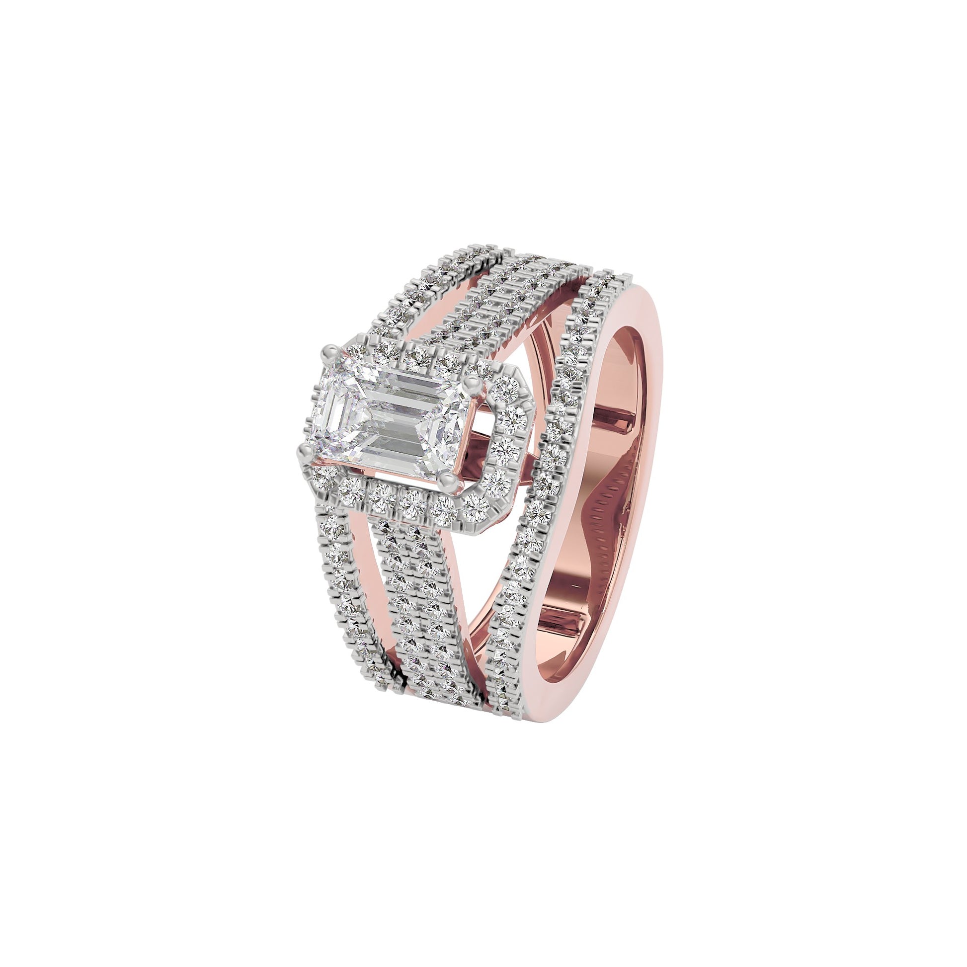 Eclat Delight Diamond Ring 18 KT / Rose Gold / 22