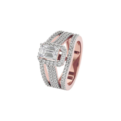 Eclat Delight Diamond Ring 18 KT / Rose Gold / 22