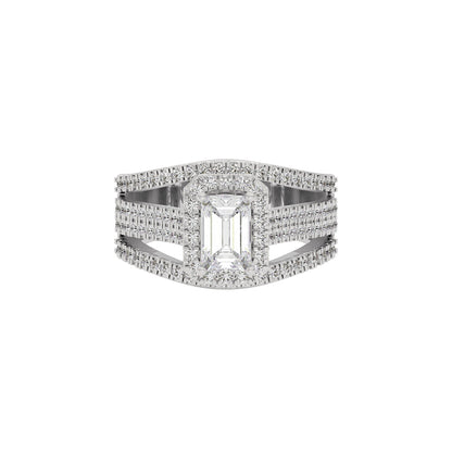 Eclat Delight Diamond Ring 18 KT / White Gold / 22