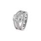 Eclat Delight Diamond Ring 18 KT / White Gold / 22