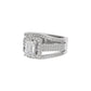 Eclat Delight Diamond Ring 18 KT / White Gold / 22