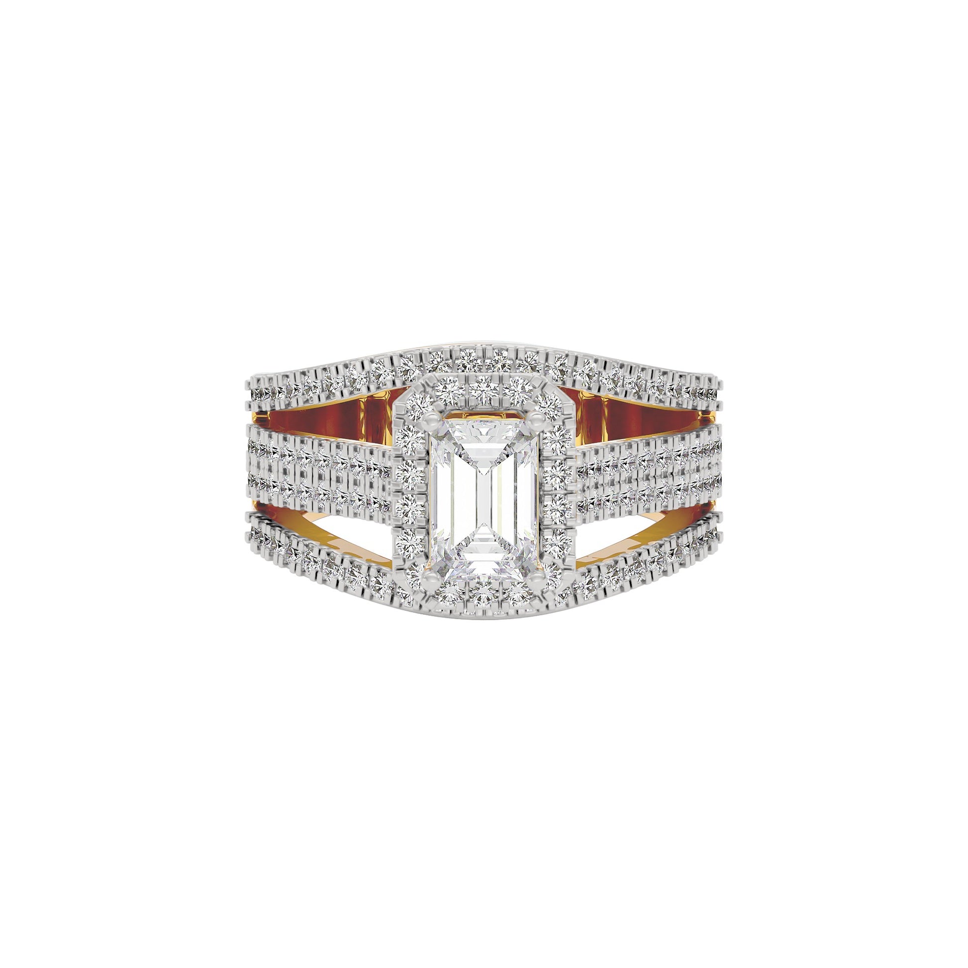 Eclat Delight Diamond Ring 18 KT / Yellow Gold / 22