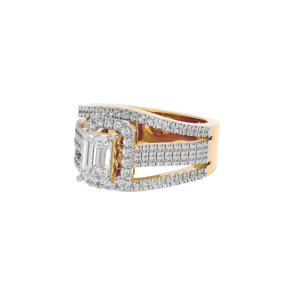 Eclat Delight Diamond Ring 18 KT / Yellow Gold / 22