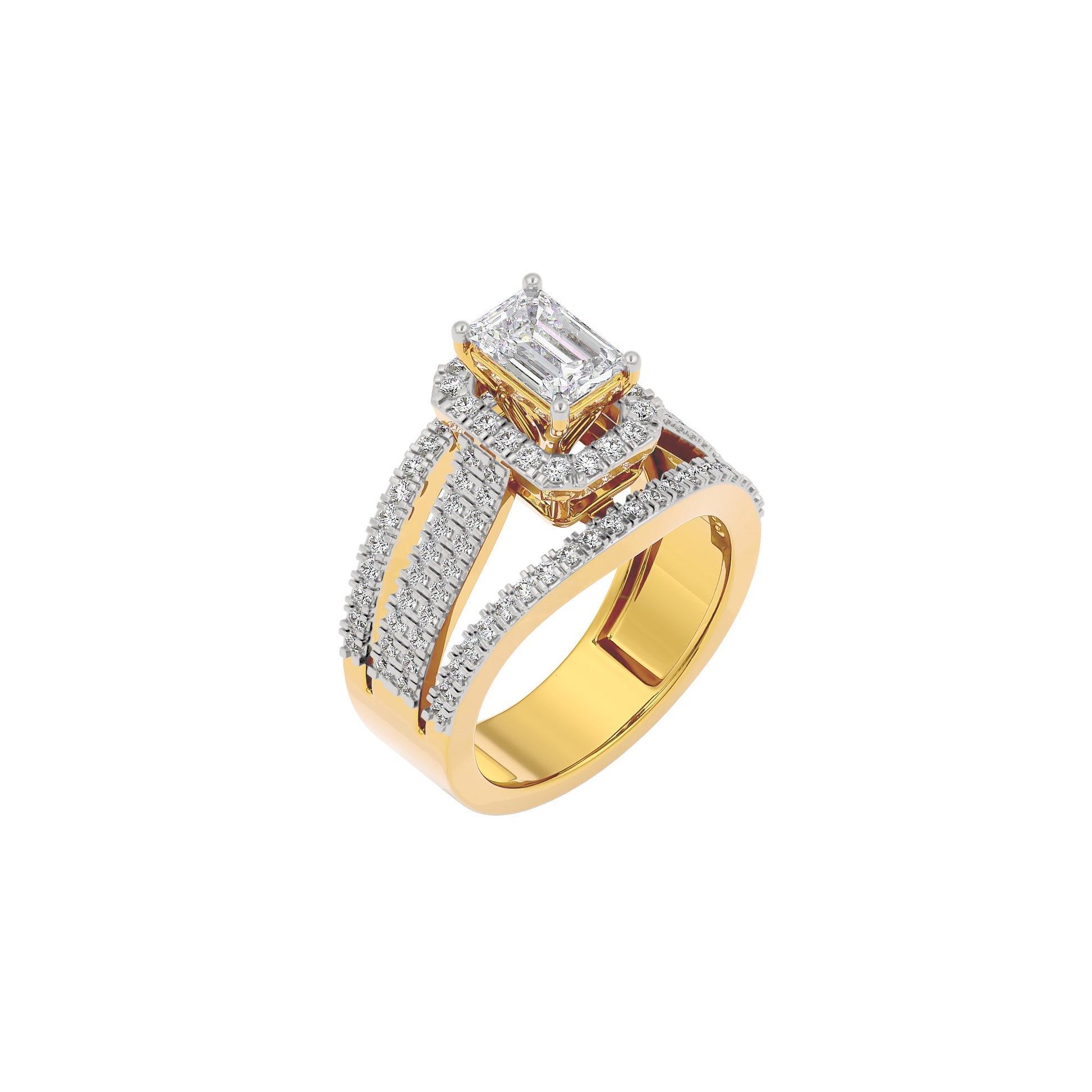 Eclat Delight Diamond Ring 18 KT / Yellow Gold / 22