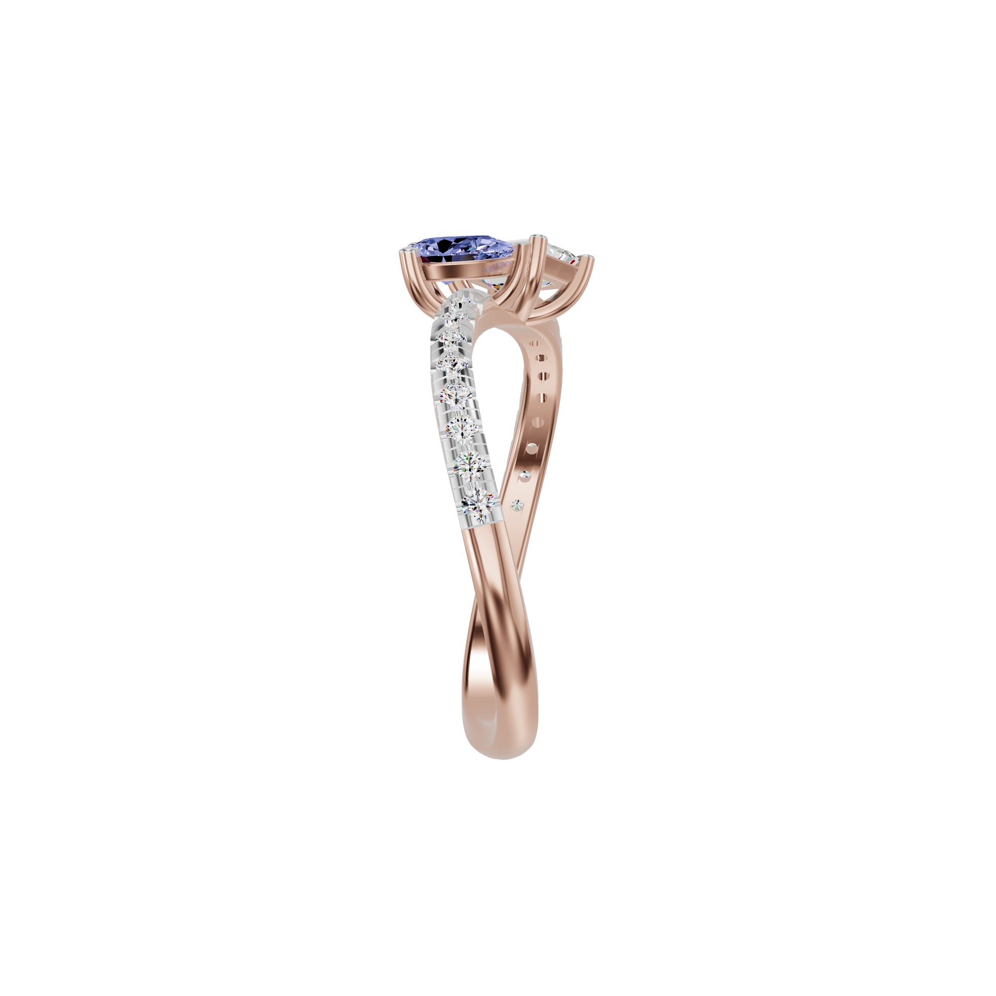 DLR001978 18 KT / Rose Gold / 18