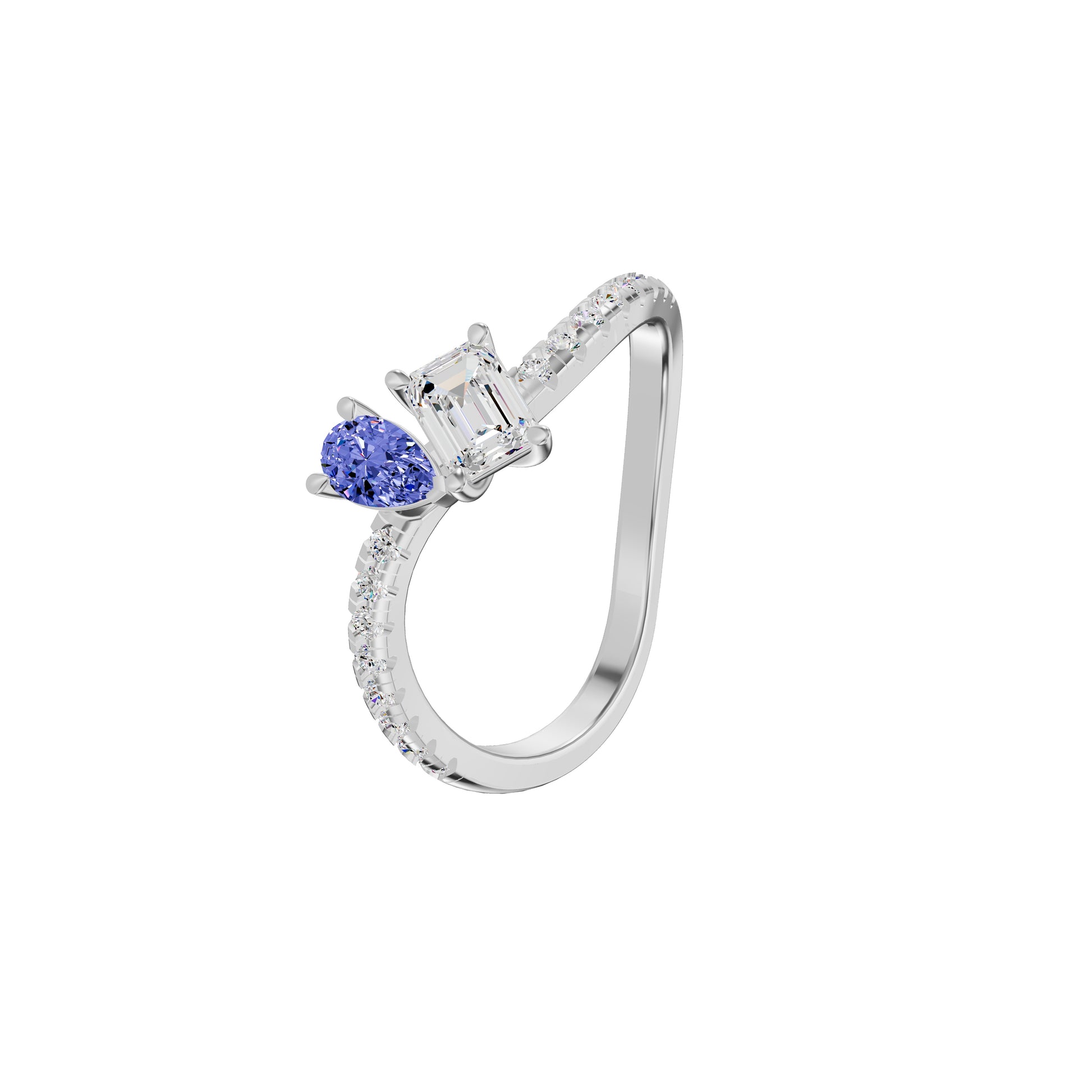 DLR001978 18 KT / White Gold / 18