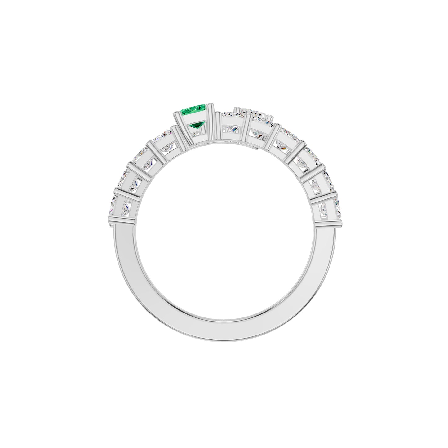 DLR001980 18 KT / White Gold / 18