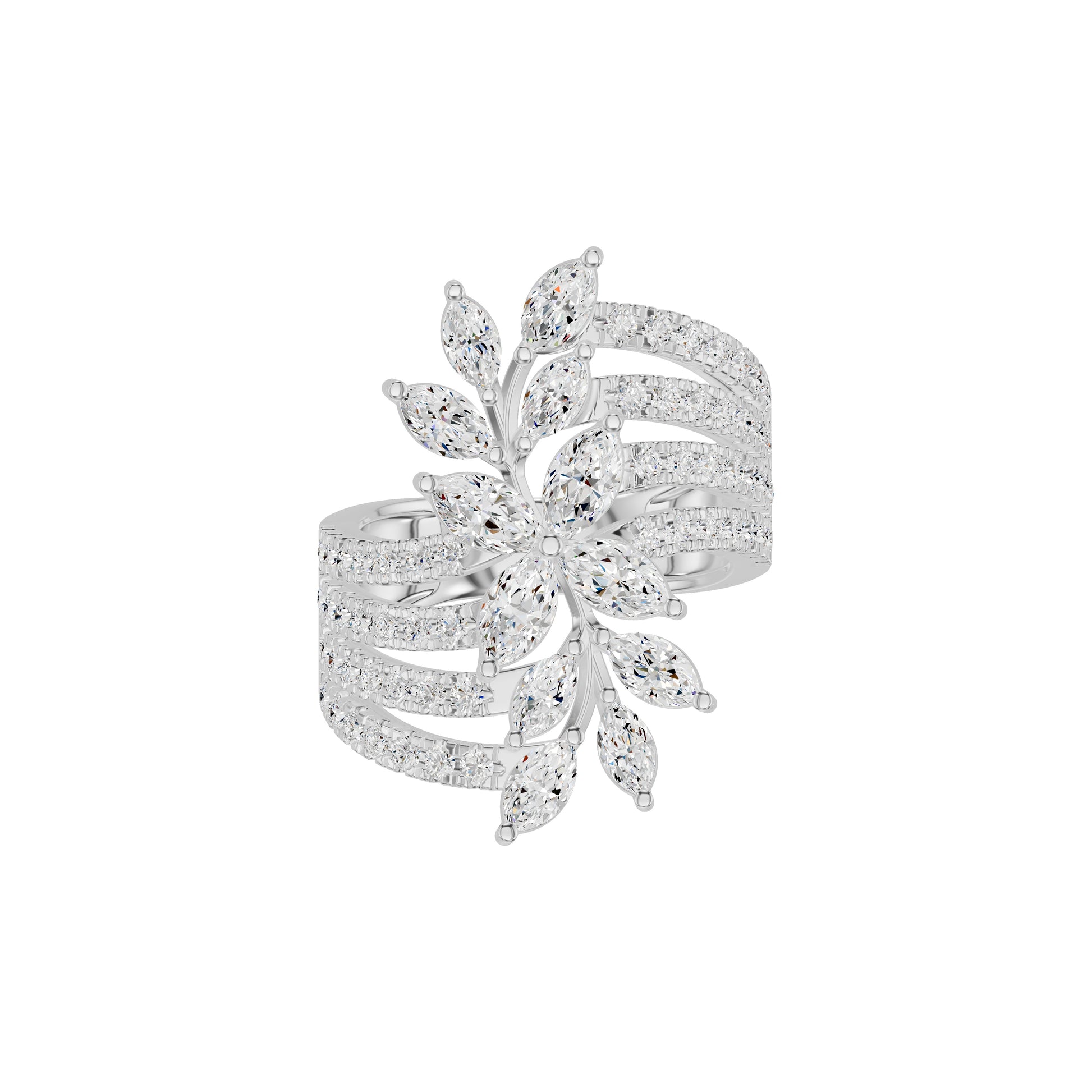 DLR002065 18 KT / White Gold / 18
