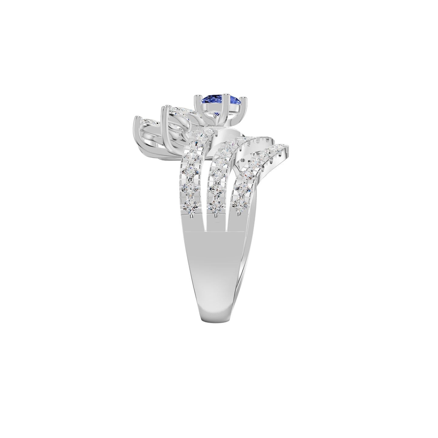 DLR002066 18 KT / White Gold / 18