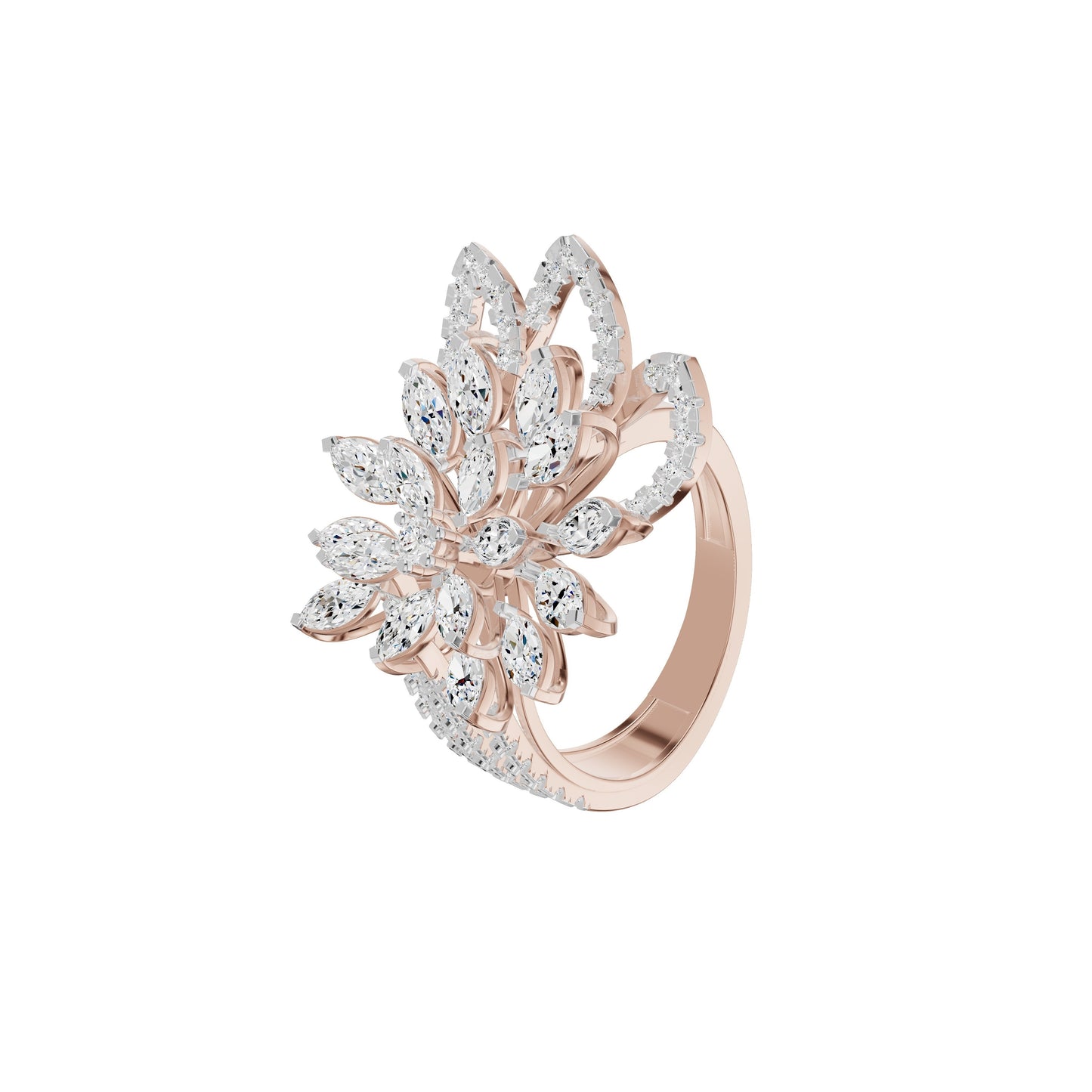 DLR002067 18 KT / Rose Gold / 18