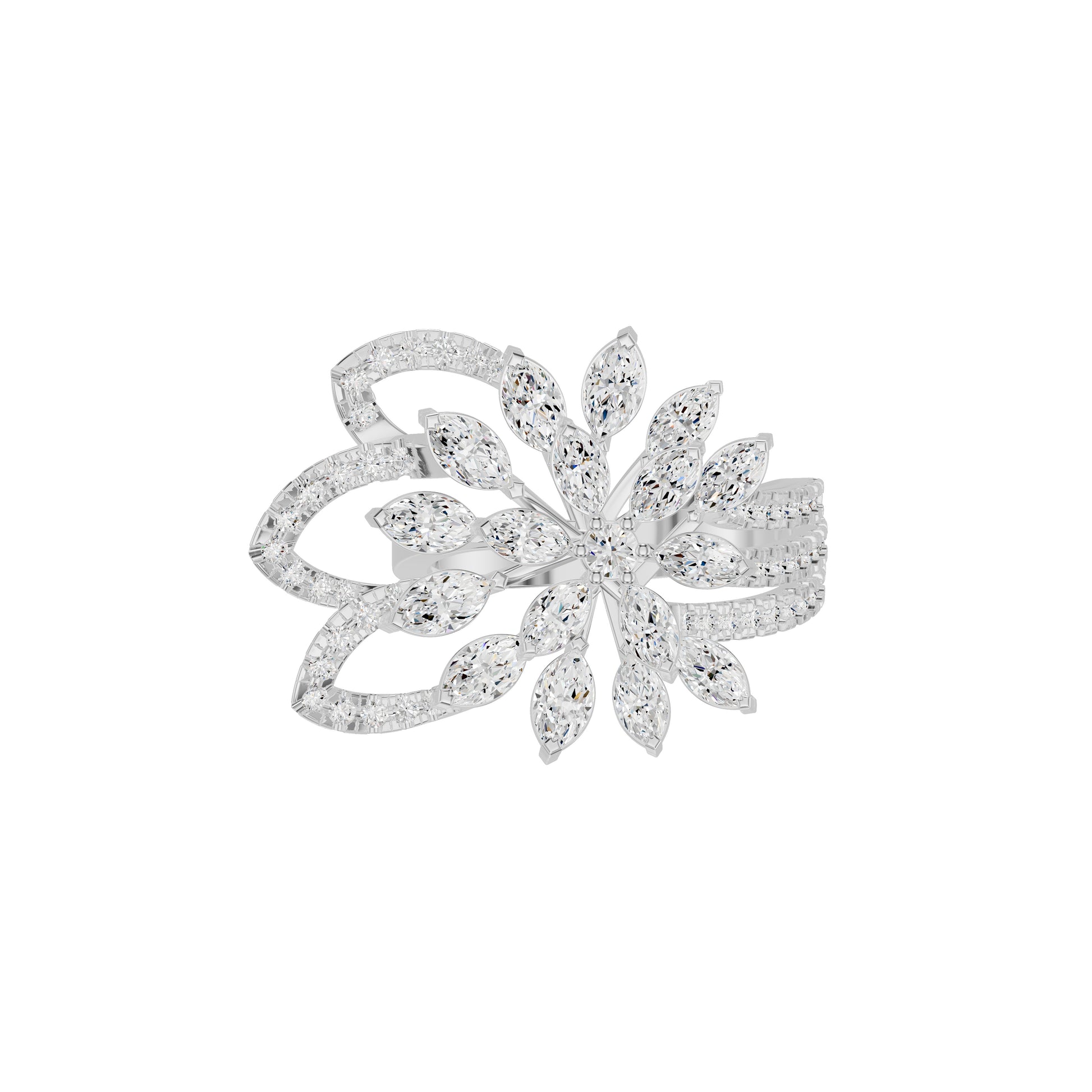 DLR002067 18 KT / White Gold / 18